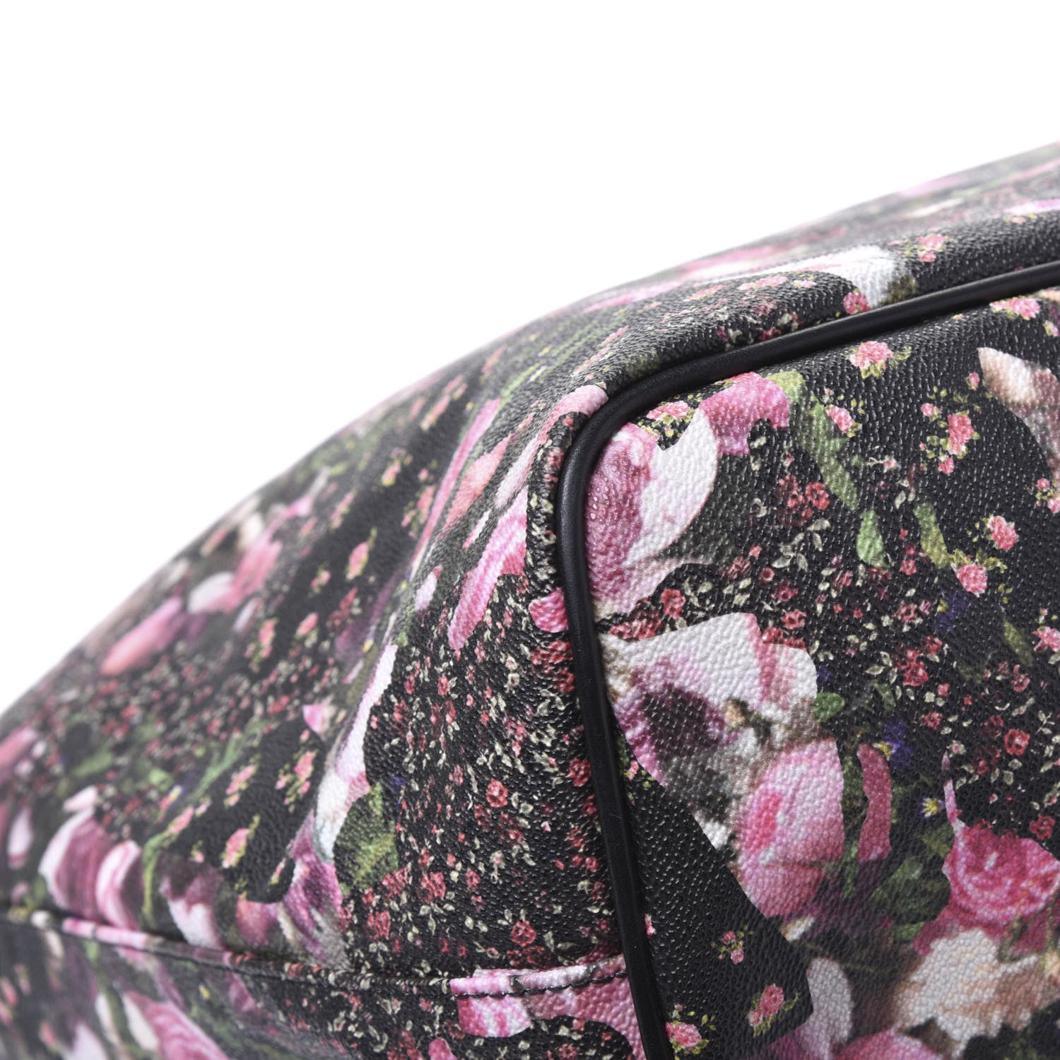 Givenchy Textured Coated Canvas Roses Camouflage Print Large Antigona Tote Black 7 of 10