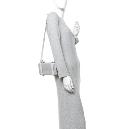 Christian Dior X RIMOWA Aluminum Personal Clutch On Strap Silver 2 of 11