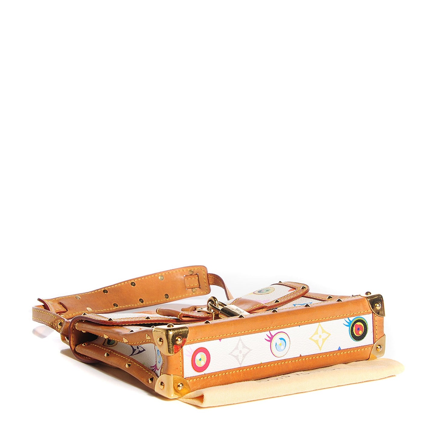 Monogram Multicolor Eye Miss You White
