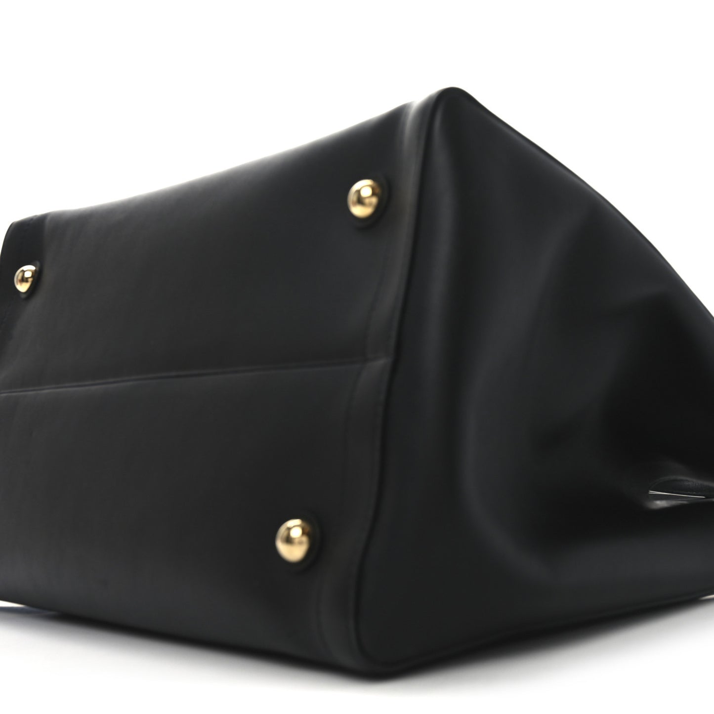 Calfskin Vlogo Medium Antibes Tote Black
