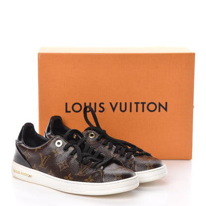Louis Vuitton Patent Monogram Frontrow Sneakers 38 10 of 10