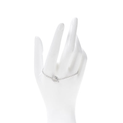 Hermes 18K White Gold Diamond Finesse Bracelet XS 2 of 6