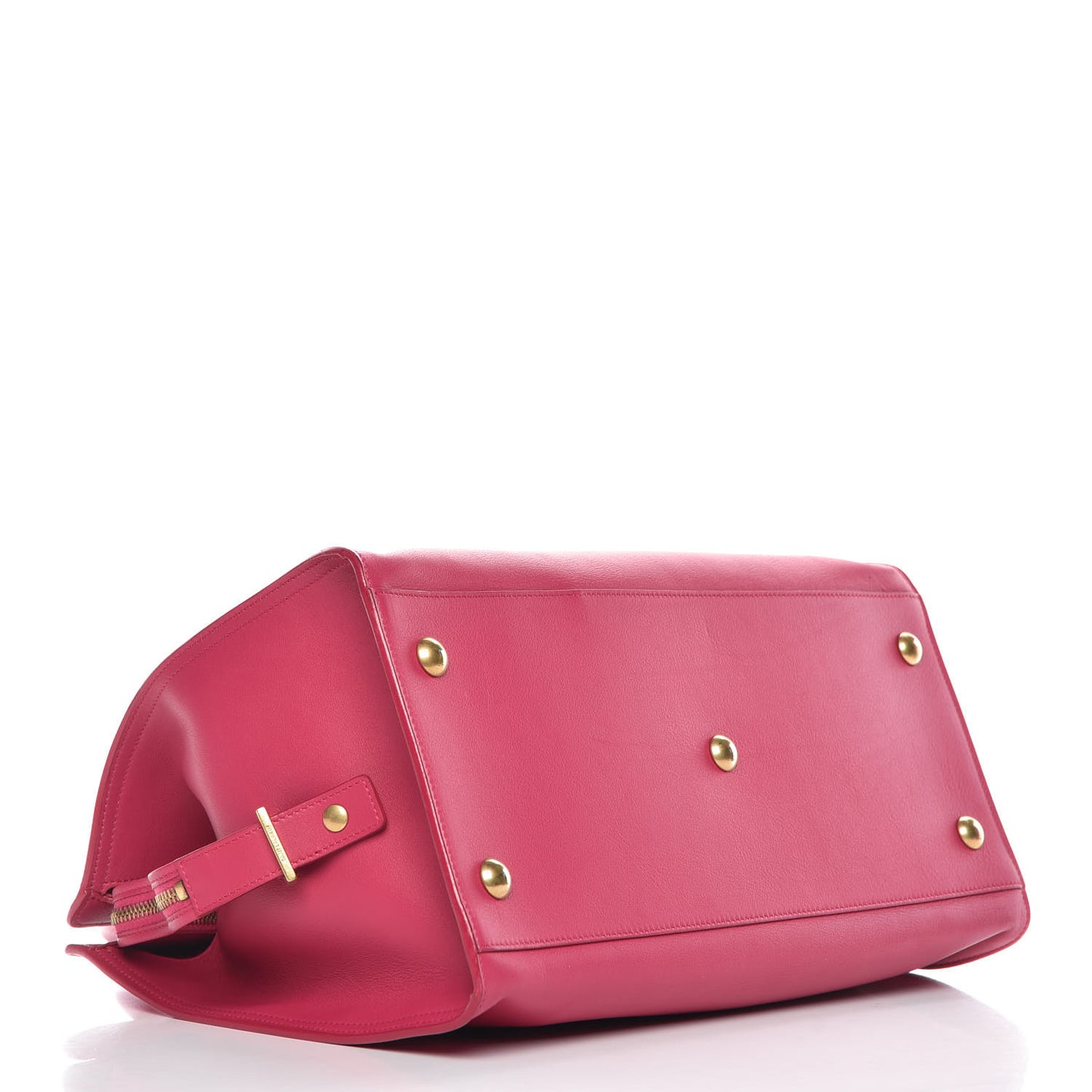Calfskin Medium Classic Y Cabas Fuchsia