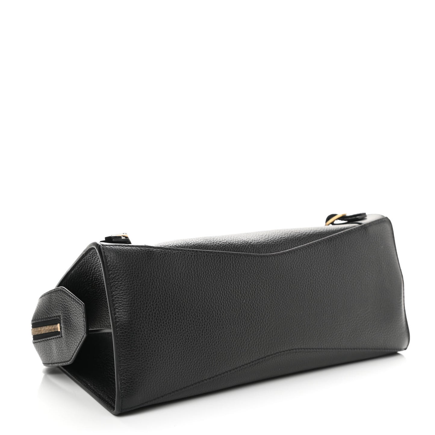 Grained Calfskin Neo Classic Gold Hardware S City Black