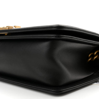 Chanel Calfskin Quilted Medium Boy Flap Black 10 of 10
