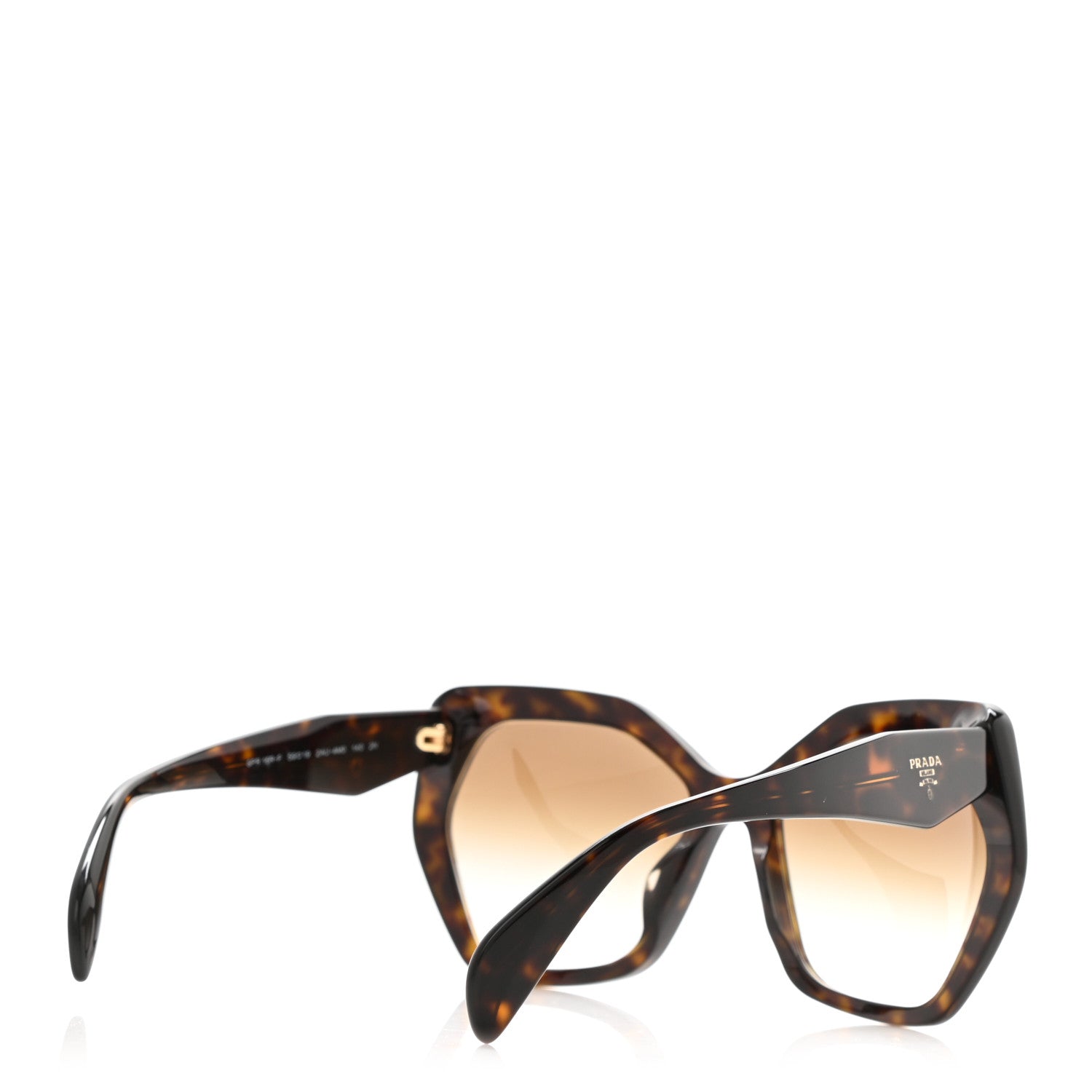 Prada Acetate Sunglasses SPR 16R Havana 4 of 7