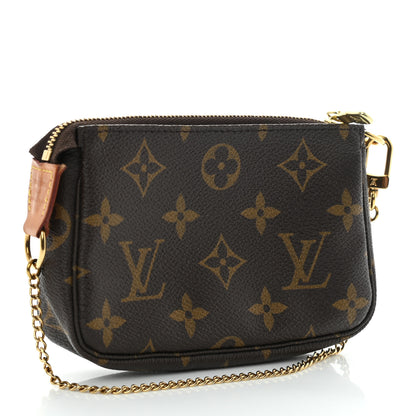 Louis Vuitton Monogram Mini Pochette Accessories 4 of 9