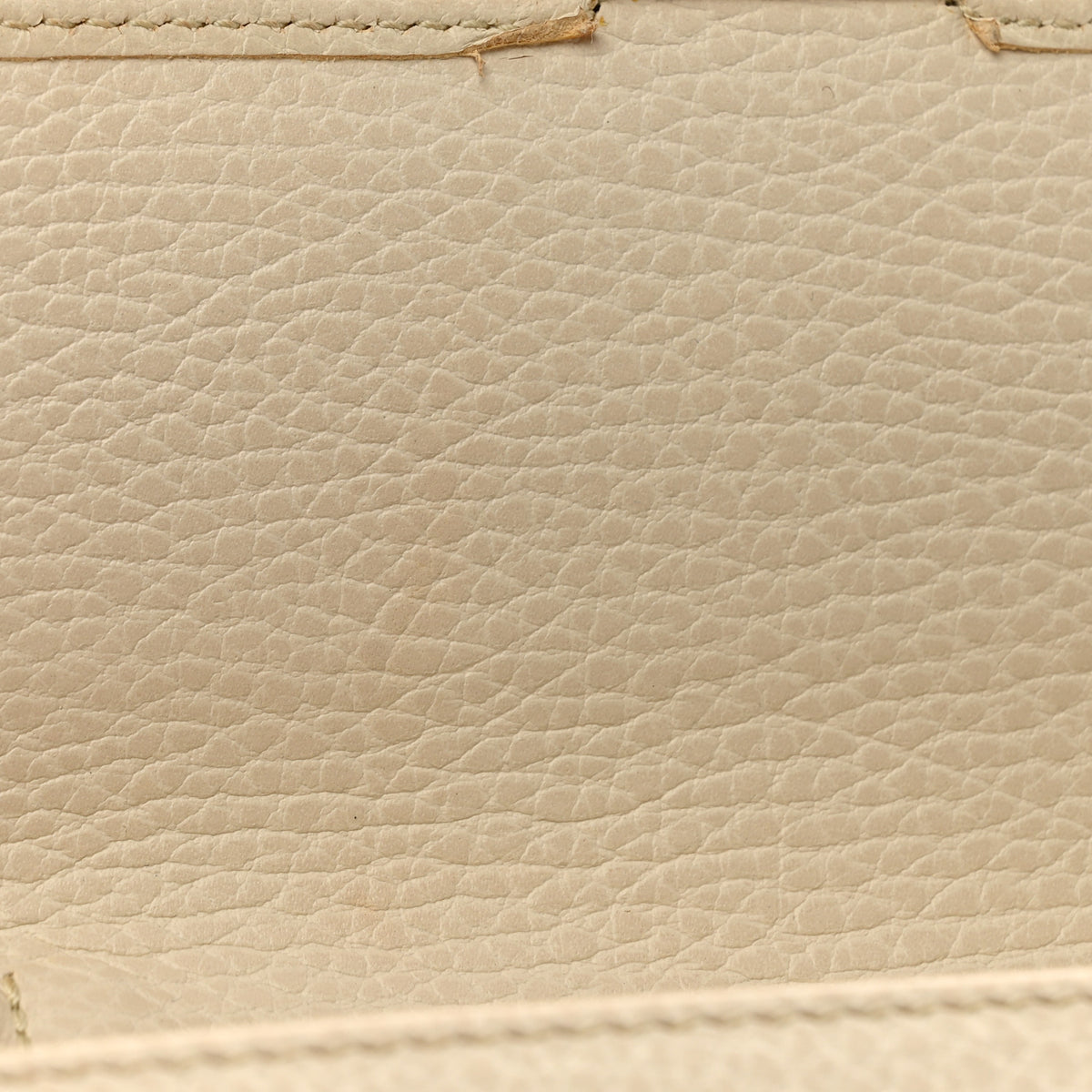 Dollar Calfskin Interlocking G Chain Wallet Ivoire
