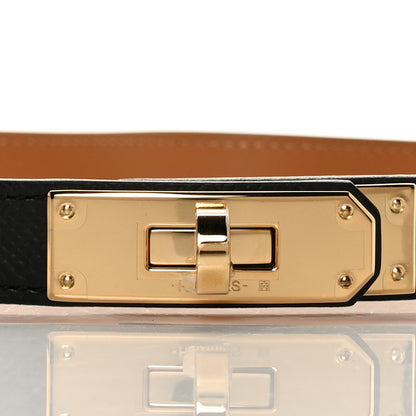 Hermes Epsom Kelly Belt Black 5 of 6