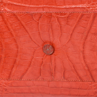 Nancy Gonzalez Crocodile Cristina Satchel Orange 15 of 20