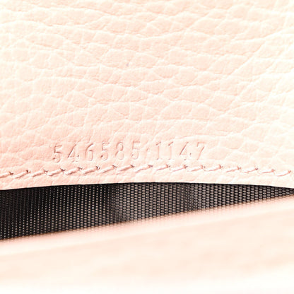 Gucci Dollar Calfskin GG Supreme Monogram Petite GG Marmont Wallet Chain Bag Perfect Pink 7 of 11