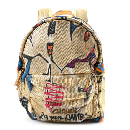 Chanel Graffiti Printed Canvas Street Spirit Backpack Multicolor 1 of 10