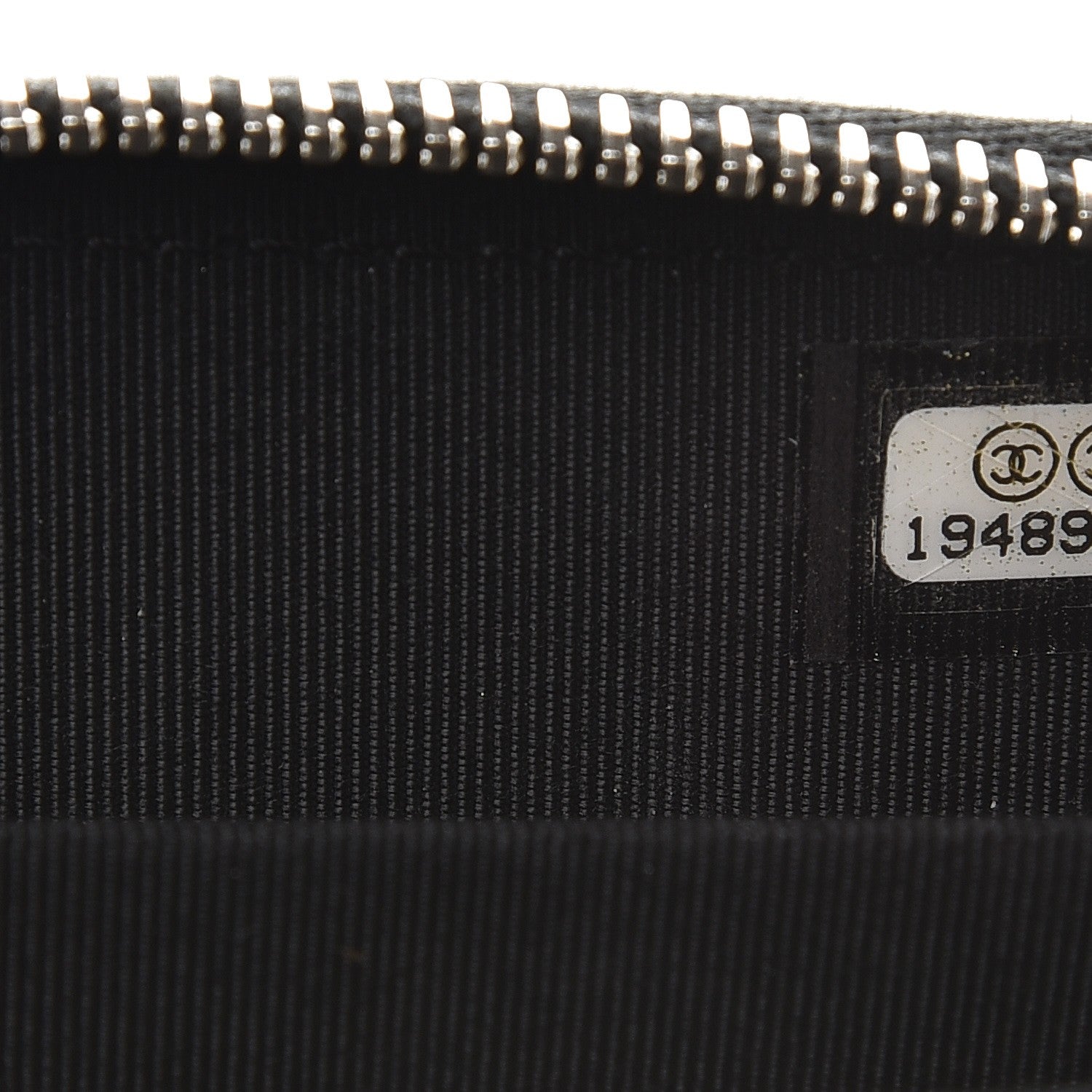 Chanel Patent Calfskin Quilted Zip Coin Purse Black 7 of 8