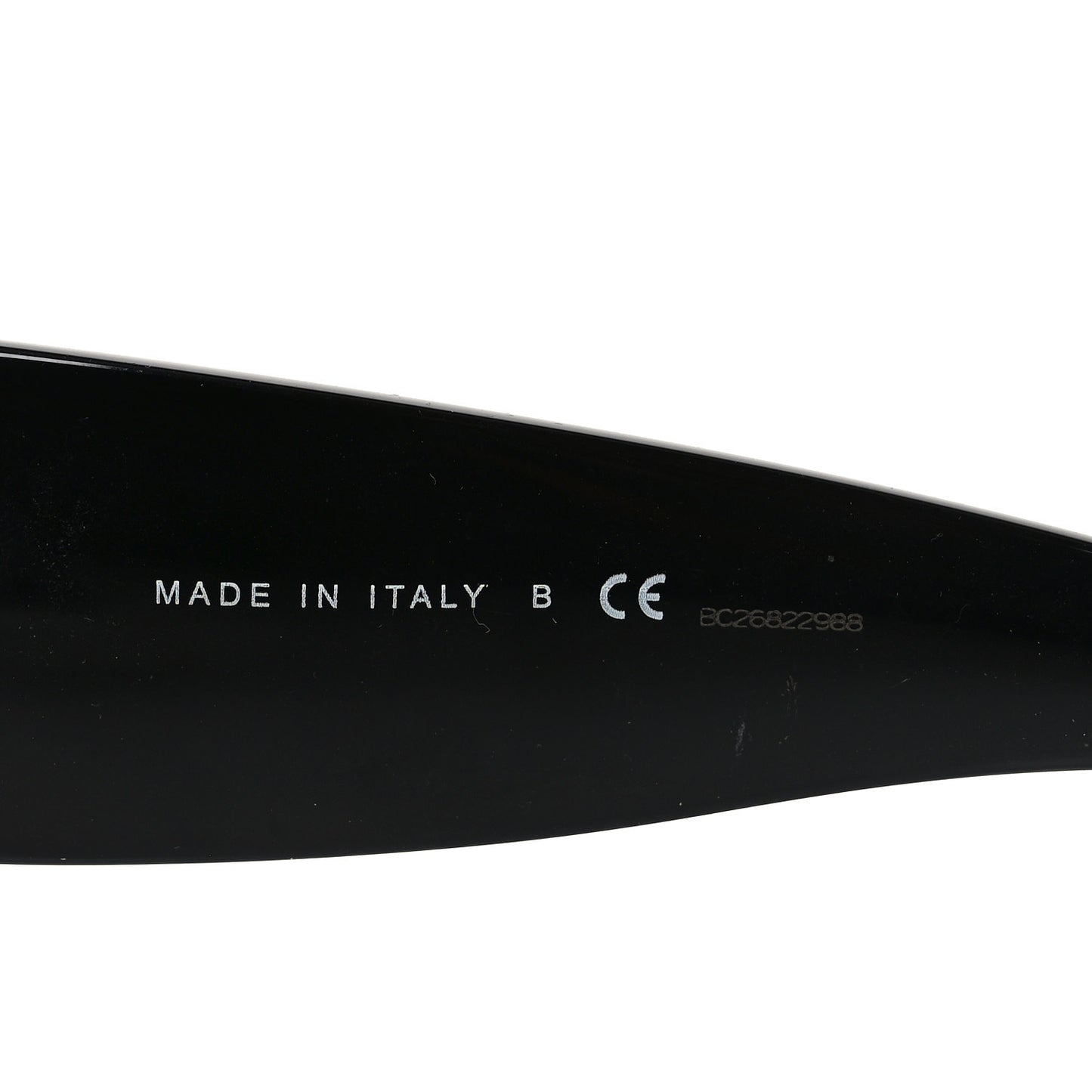 Acetate Rectangle Sunglasses 5435-A Black