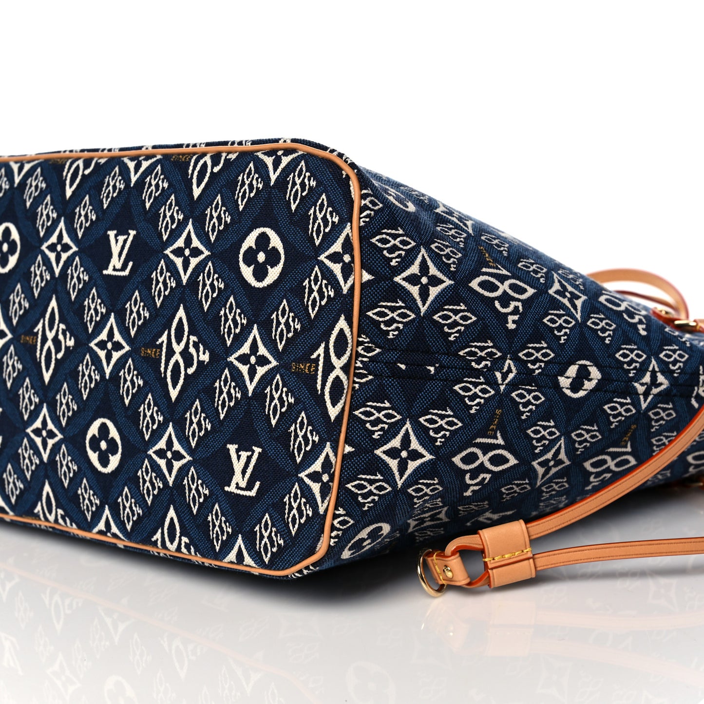 Jacquard Since 1854 Neverfull MM Blue