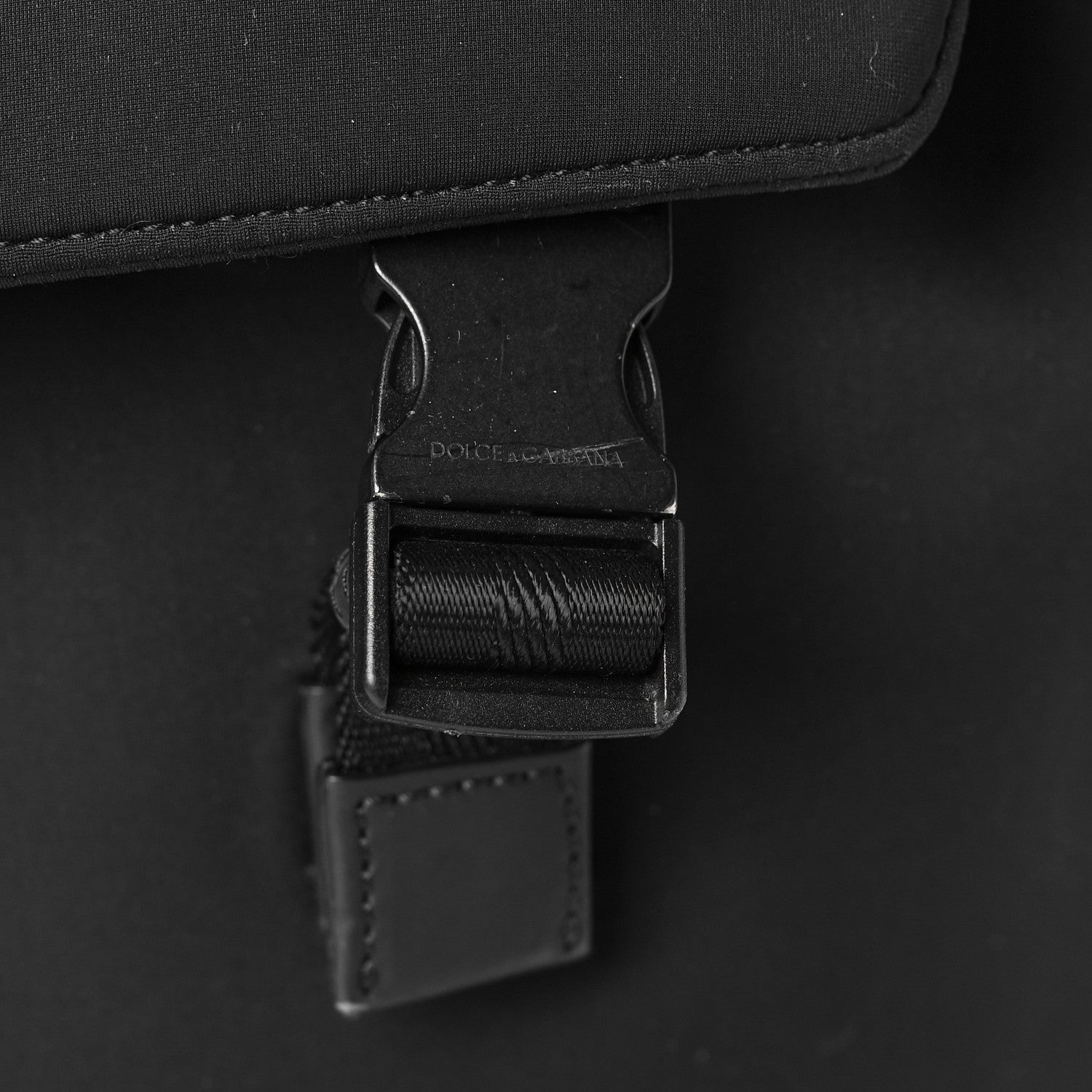 Dolce & Gabbana Nylon Logo Backpack Black 14 of 18