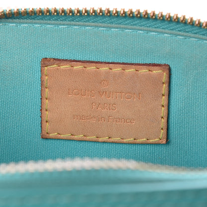Louis Vuitton Vernis Alma BB Blue Lagon 7 of 12
