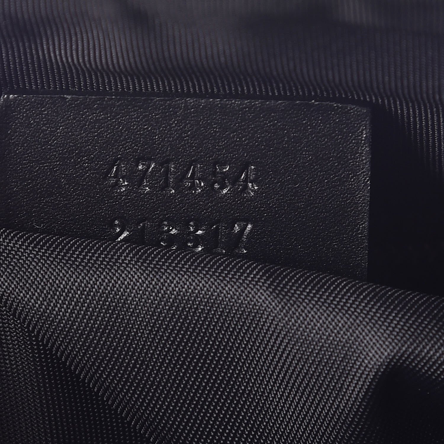 Gucci GG Supreme Monogram Web Messenger Bag Black 7 of 7