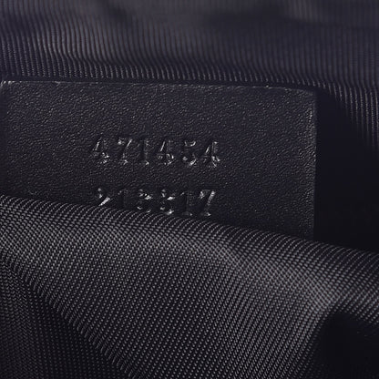 Gucci GG Supreme Monogram Web Messenger Bag Black 7 of 7
