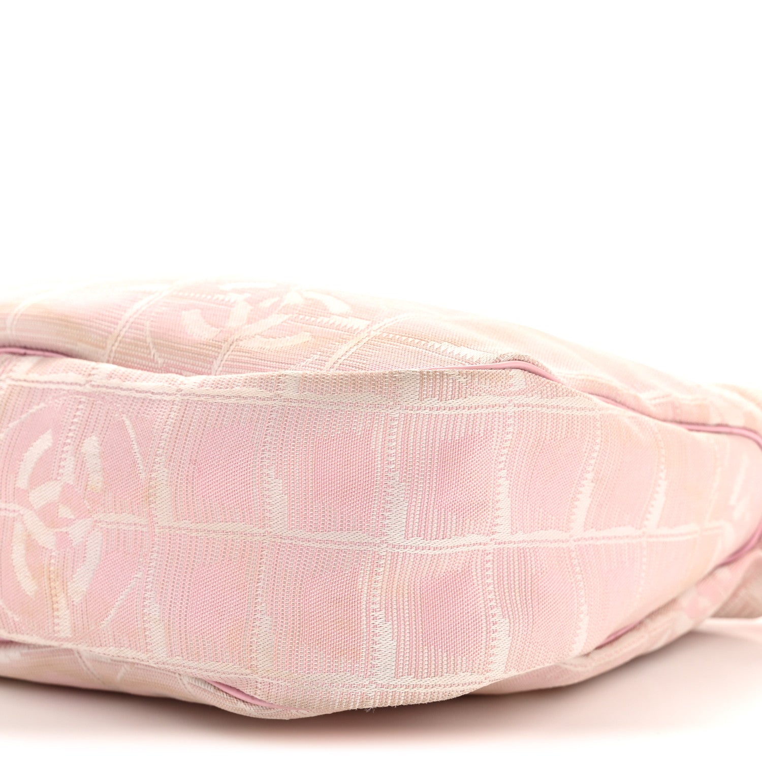 Chanel Nylon Travel Ligne Hobo Pink 10 of 14