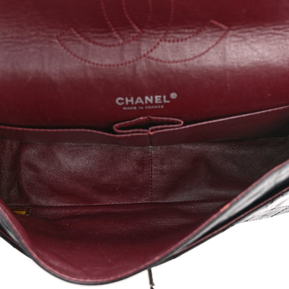 Chanel Aged Calfskin Quilted Medium Double Flap Black 5 of 15