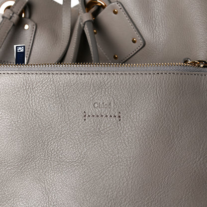 Chloe Smooth Calfskin Medium Vick Tote Motty Grey 13 of 18