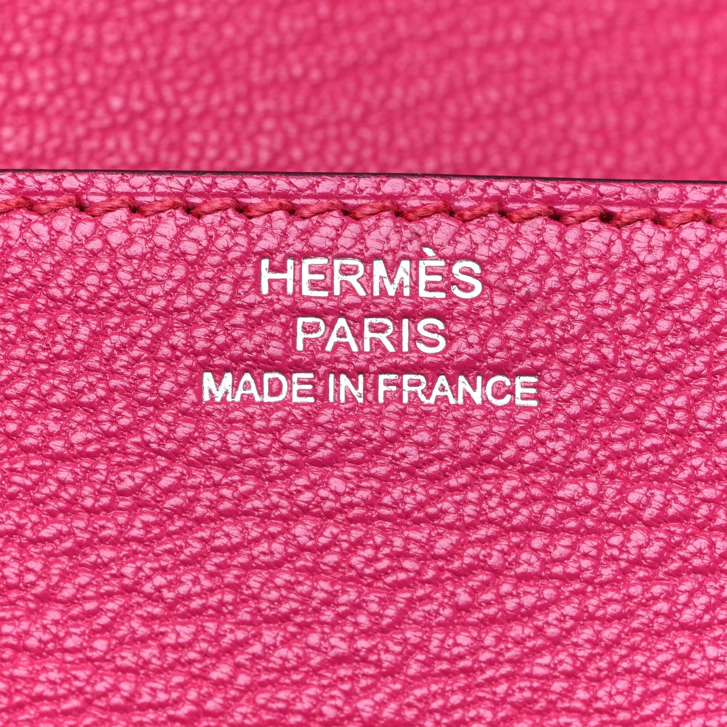 Chevre Mysore Roulis Slim Wallet Rose Shocking