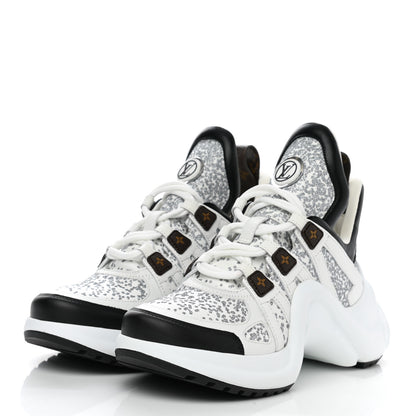 Louis Vuitton Monogram Calfskin LV Archlight Sneakers 36 White 3 of 8