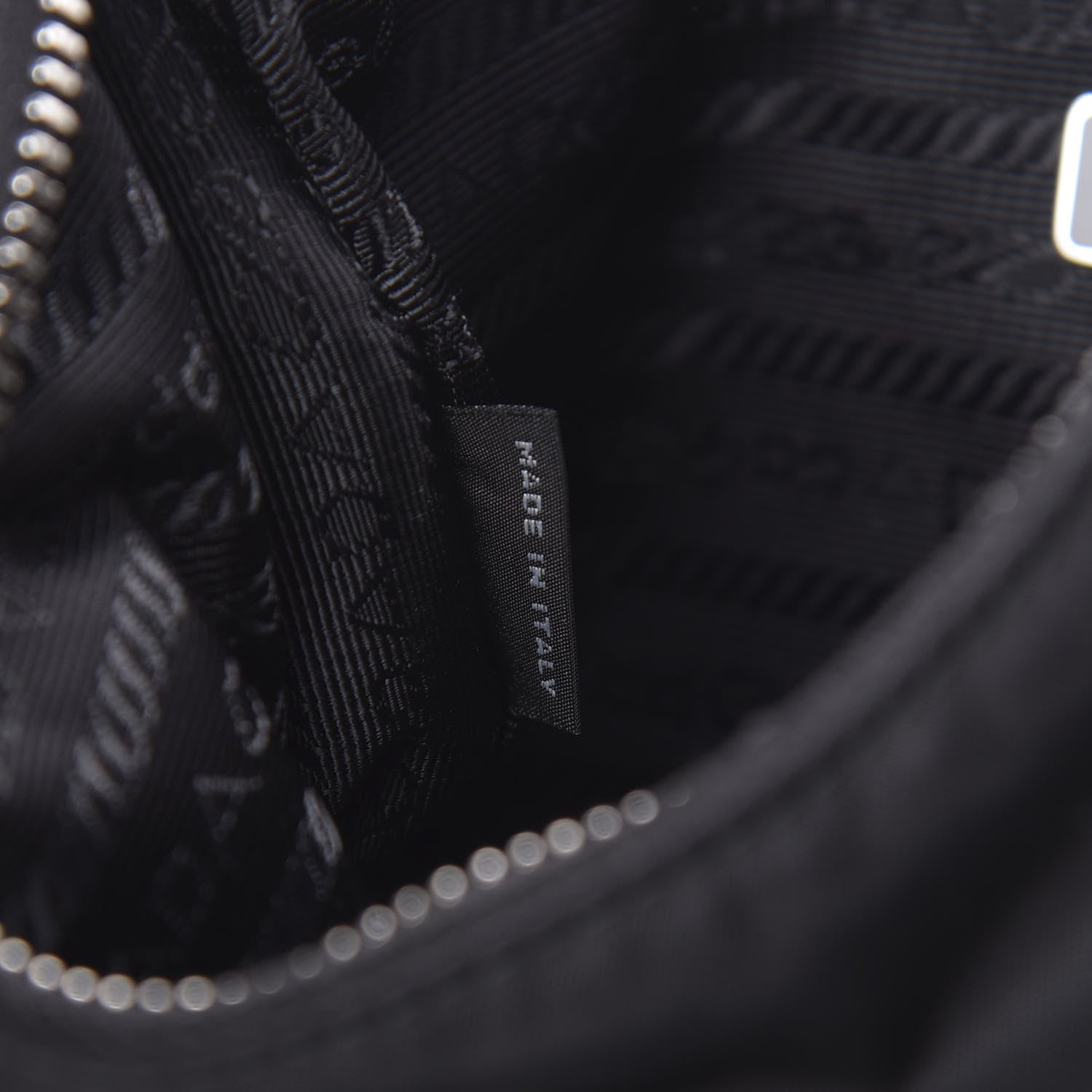 Prada Nylon Re-Edition 2005 Shoulder Bag Black 7 of 11