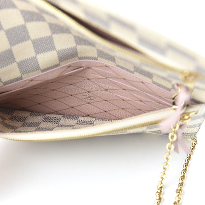 Louis Vuitton Damier Azur Summer Trunks Pochette Weekend 5 of 10