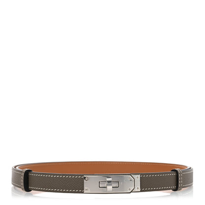 Hermes Epsom Kelly Belt Etoupe 1 of 7