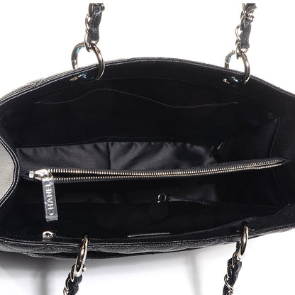 Chanel Caviar Grand Shopping Tote GST Black 5 of 7