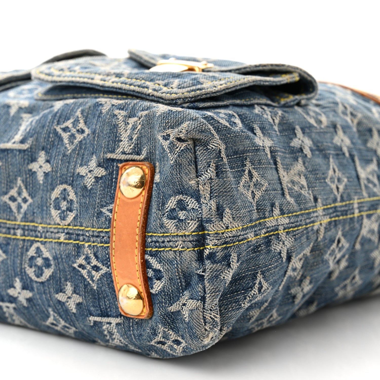 Louis Vuitton Denim Baggy GM Blue 9 of 14