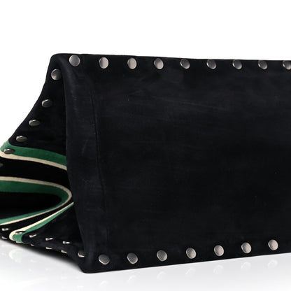 Christian Dior Suede Large L'Air Book Tote Black 7 of 11