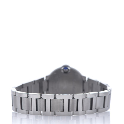 Cartier Stainless Steel Diamond 28mm Ballon Bleu De Cartier Quartz Watch 3 of 4
