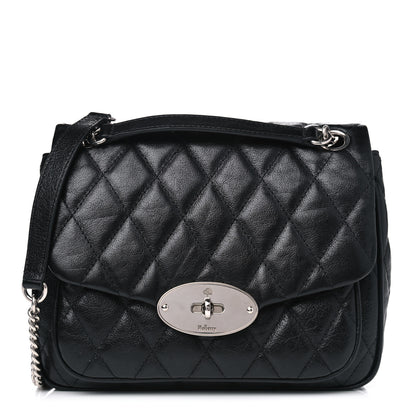 Mulberry Shiny Buffalo Quilted Small Shoulder Bag Black 1 of 5