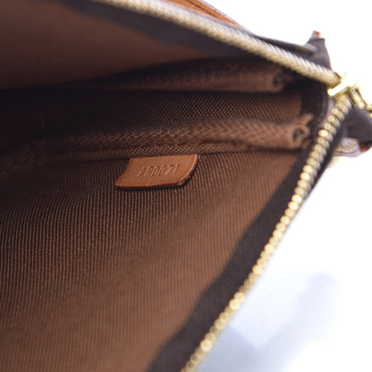 Louis Vuitton Monogram Graffiti Pochette Accessories Kaki 6 of 10
