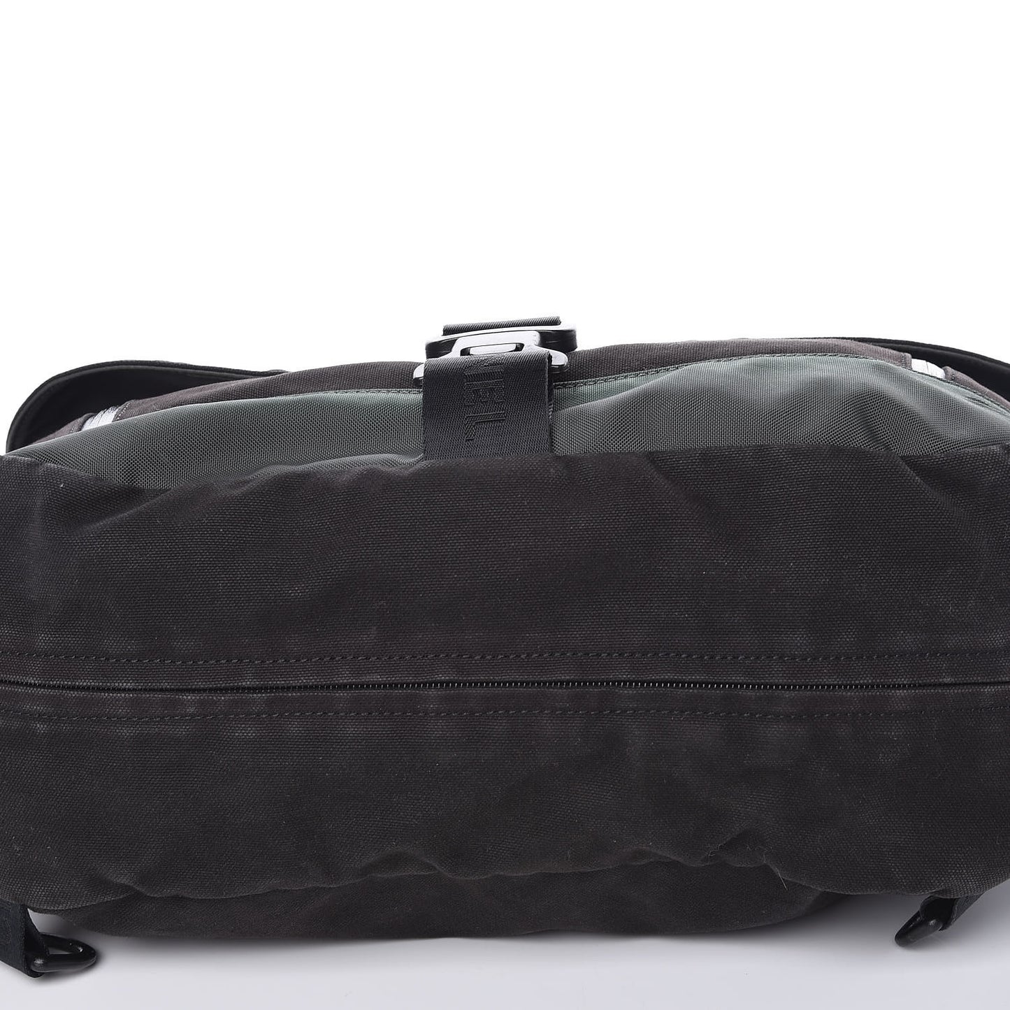Canvas Nylon Sport Messenger Black