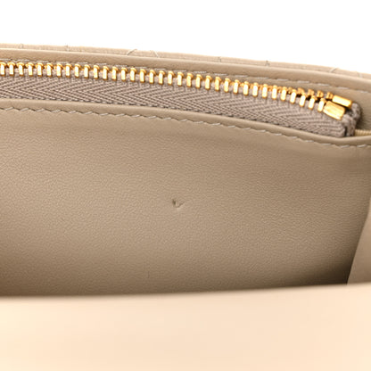 Christian Dior Supple Calfskin Caro Pouch with Chain Sand 11 of 12