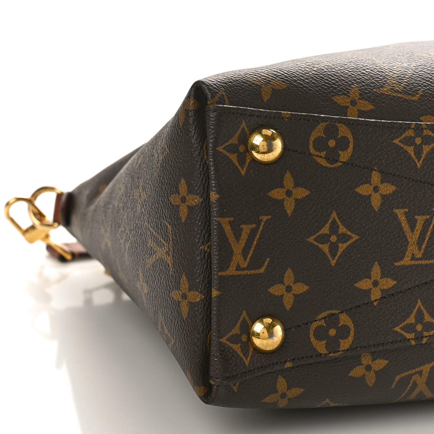 Louis Vuitton Monogram V Tote MM Black 8 of 15
