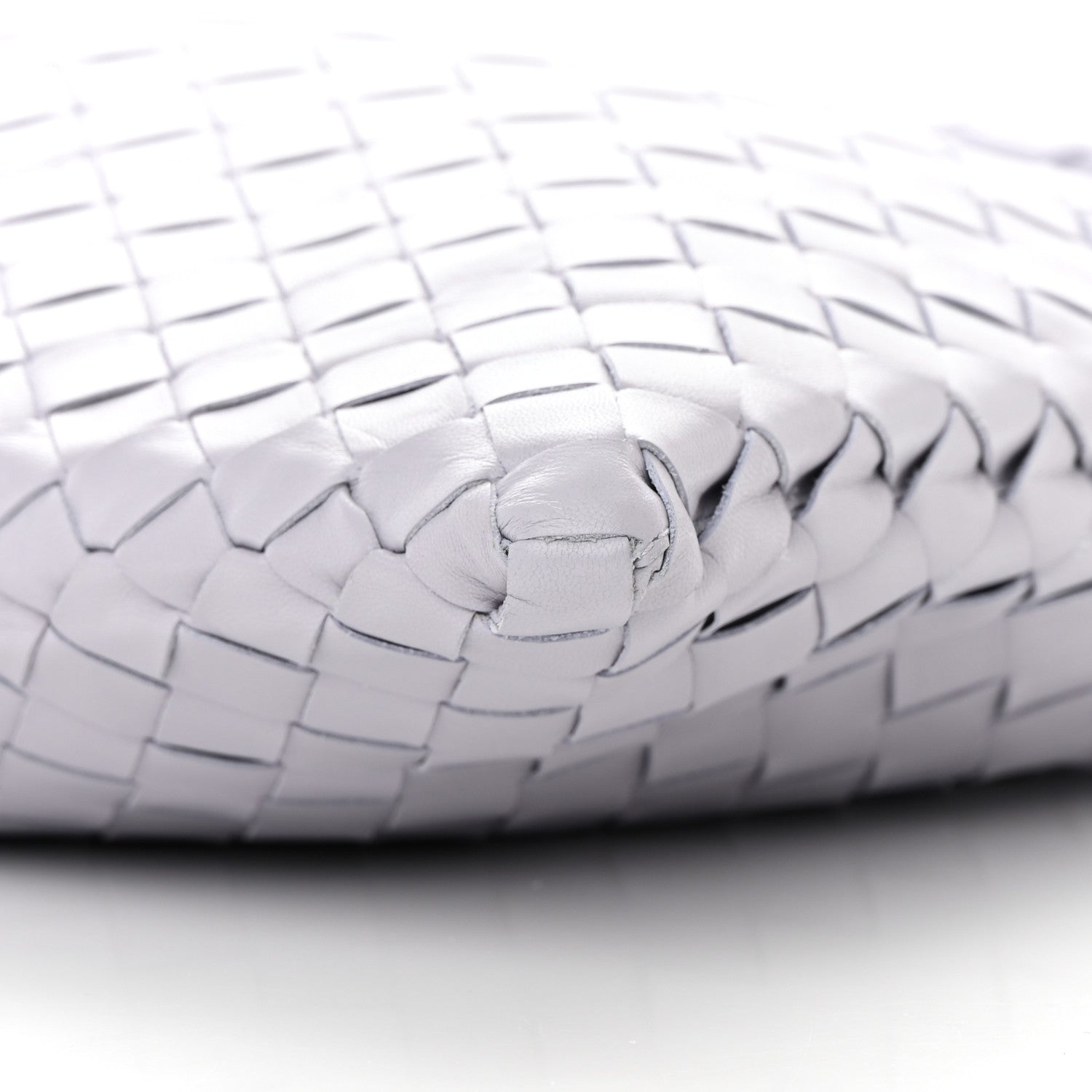 Bottega Veneta Calfskin Intrecciato Small Hop Oyster Lilac 9 of 12