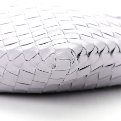 Bottega Veneta Calfskin Intrecciato Small Hop Oyster Lilac 9 of 12