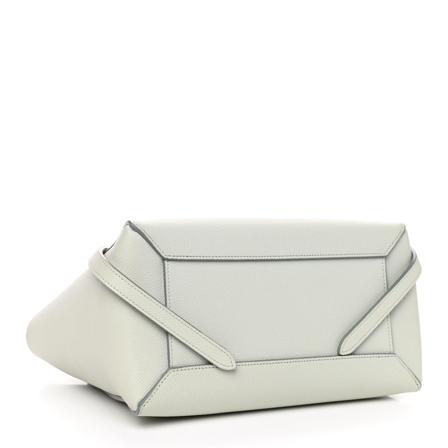 Celine Grained Calfskin Micro Belt Bag Baby Blue 3 of 4