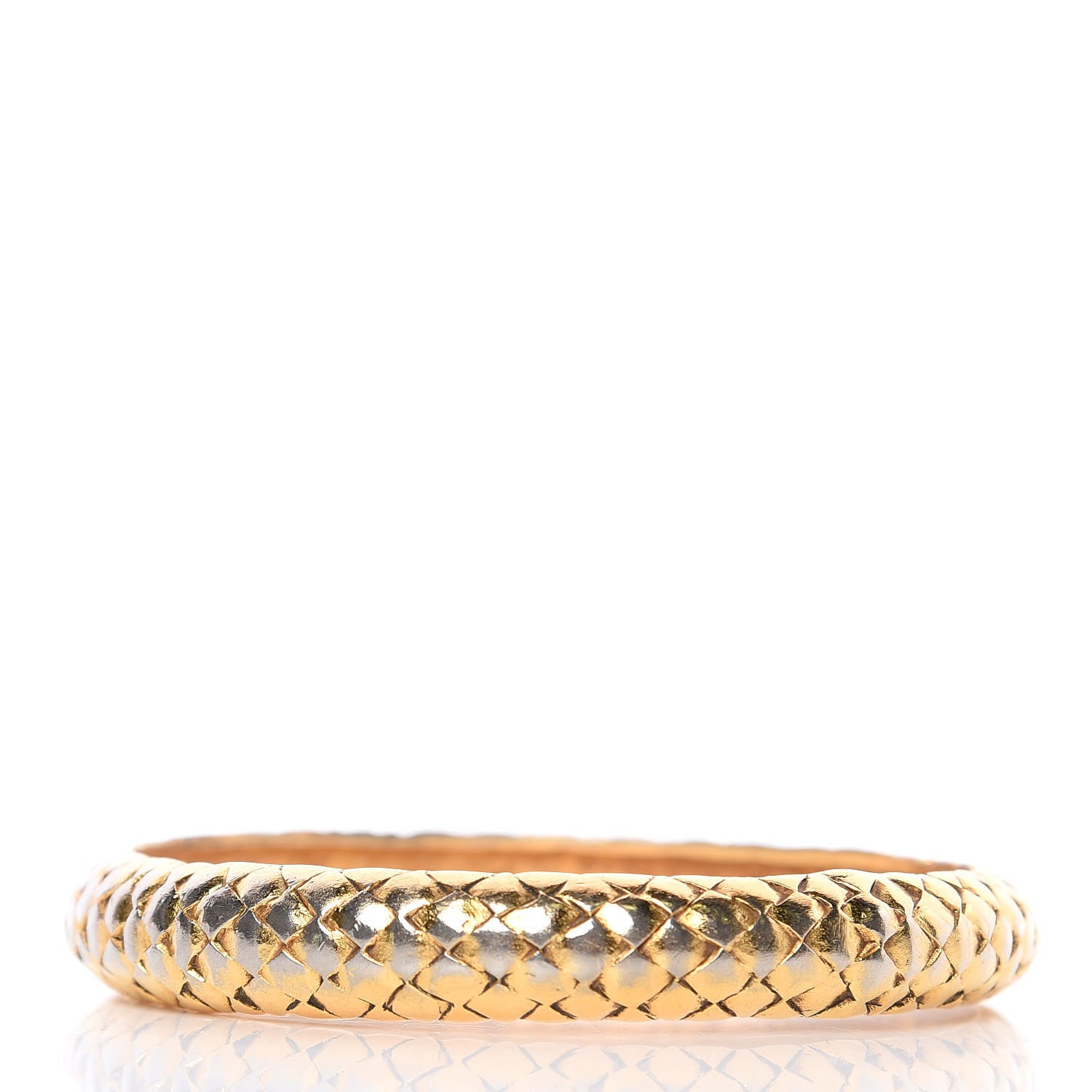 Chanel CC Bangle Gold 3 of 4