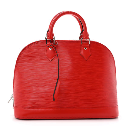 Louis Vuitton Epi Alma PM Coquelicot 1 of 10