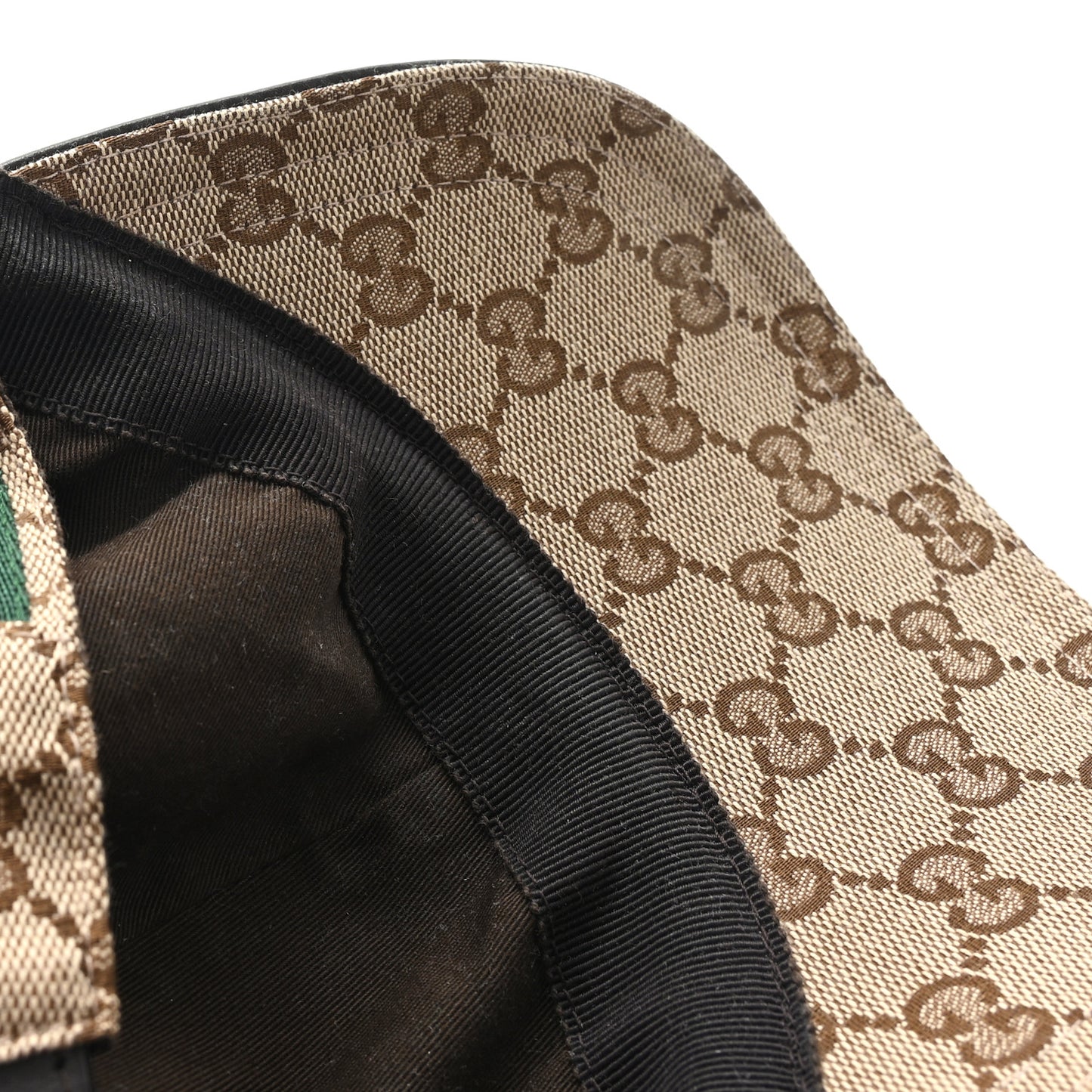 Monogram Web Baseball Hat S Beige Cocoa