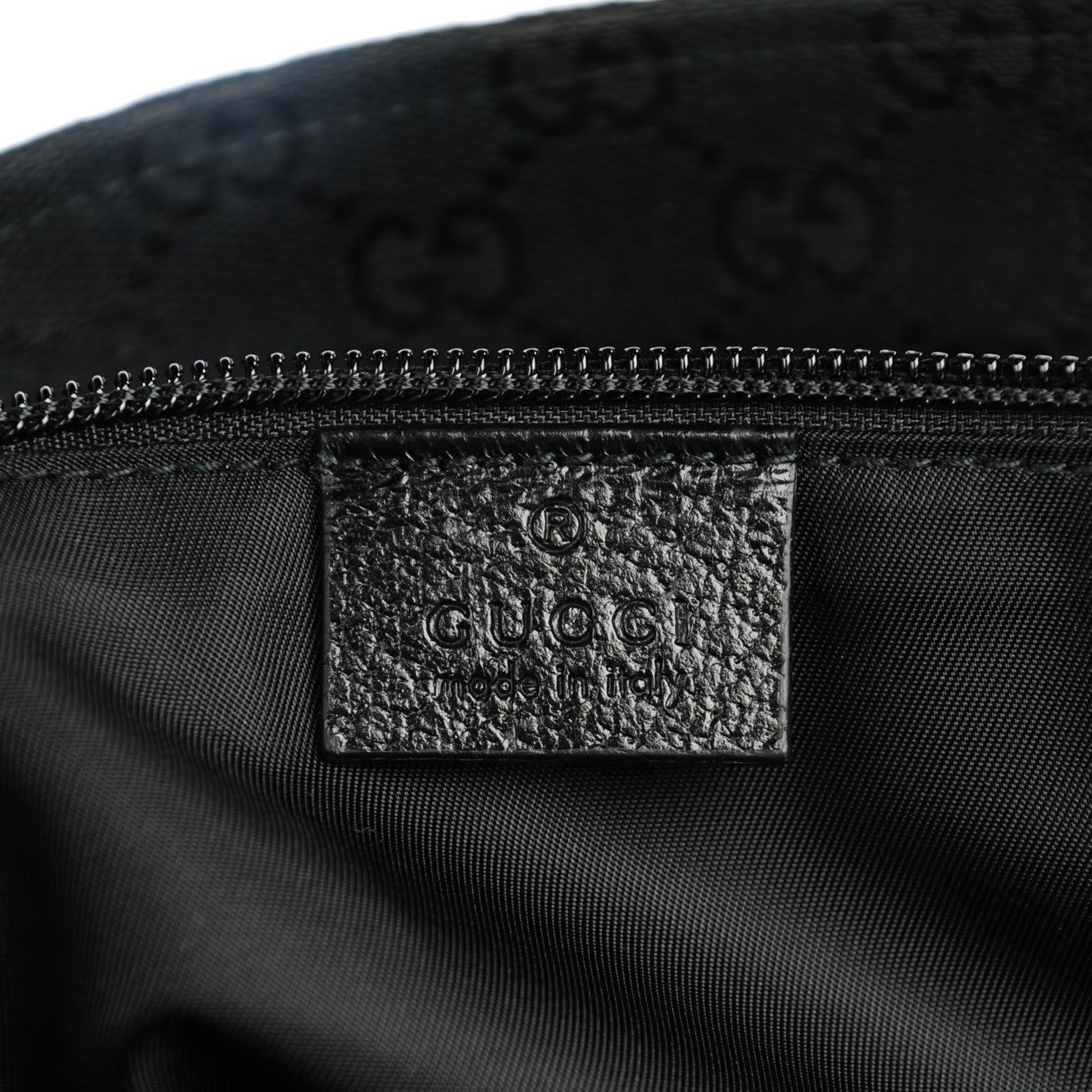 Gucci Monogram Web Large Diaper Tote Black 6 of 7