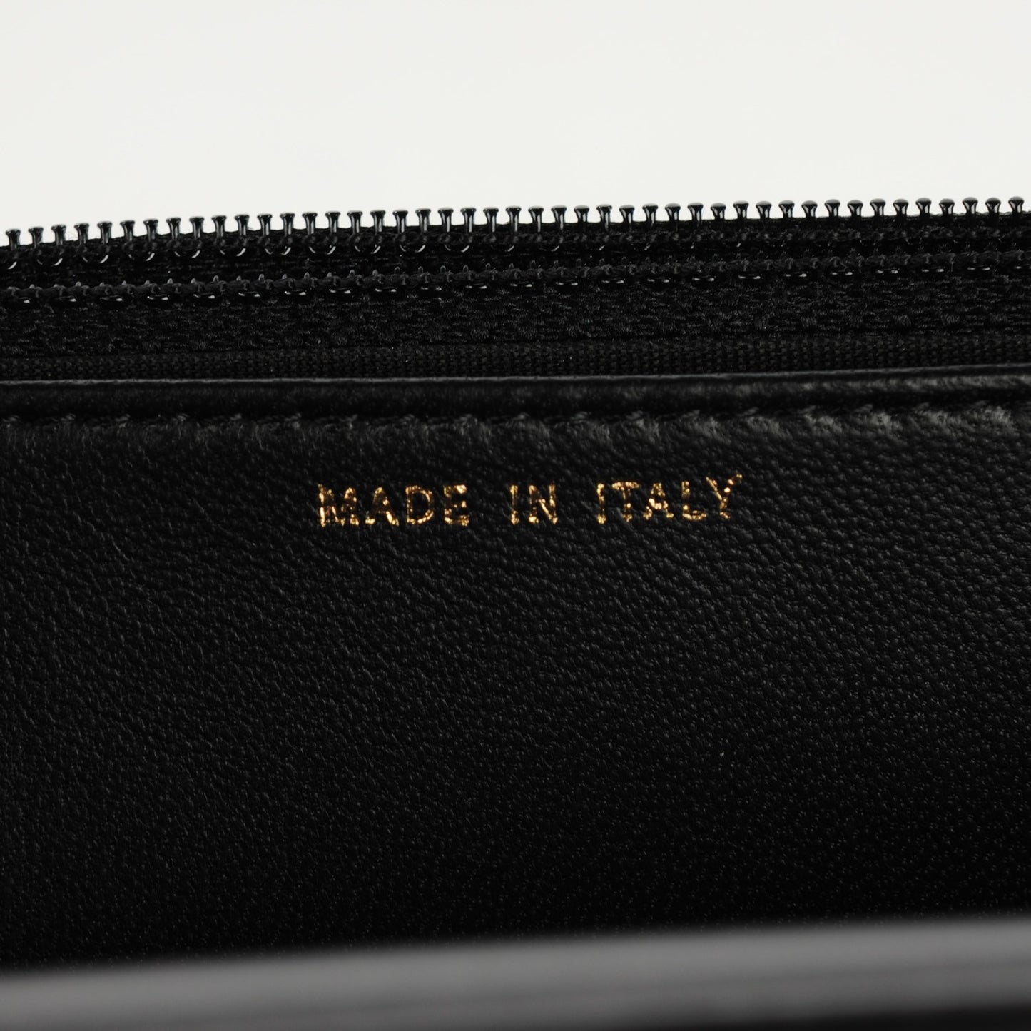Lambskin Quilted Boy Wallet On Chain WOC Black