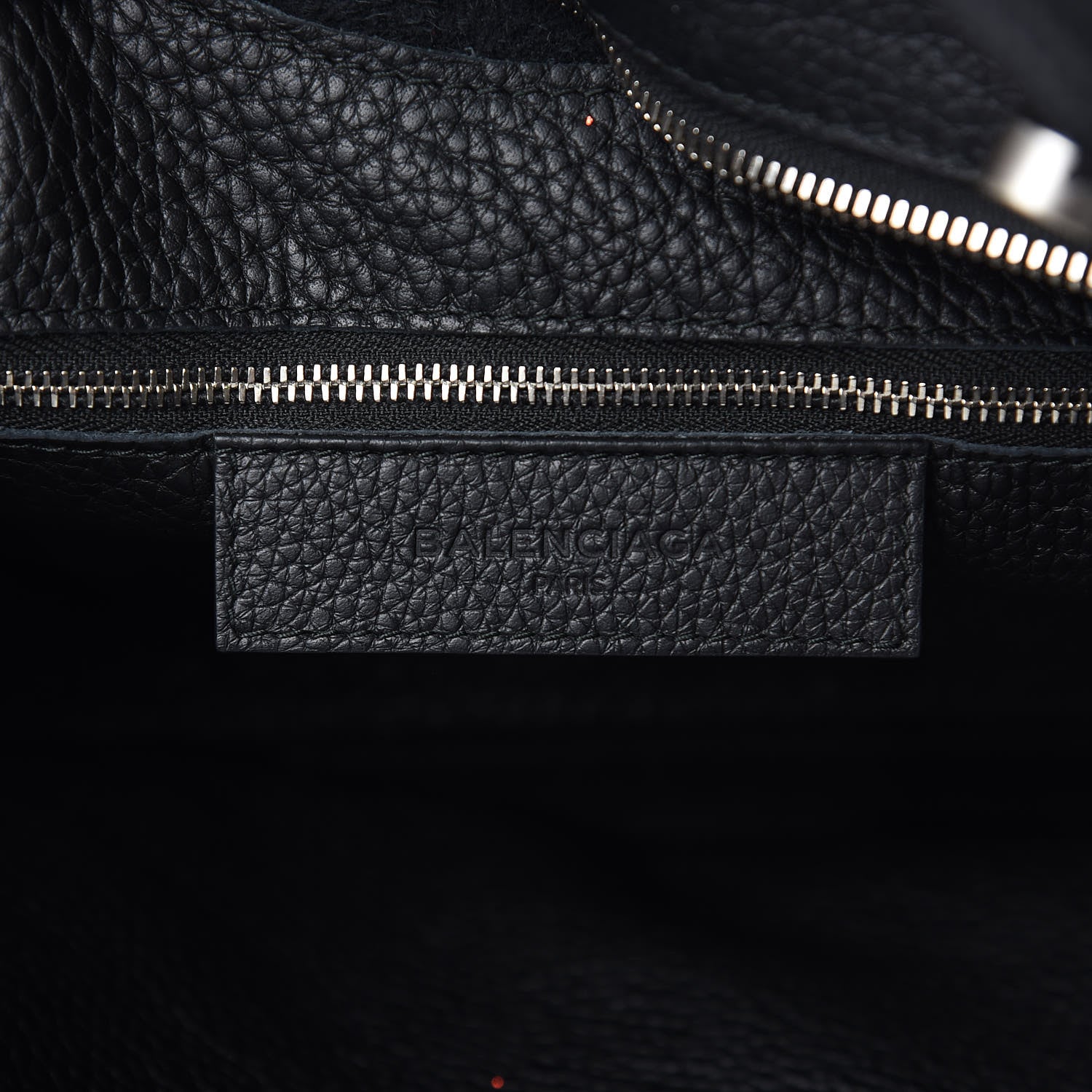 Balenciaga Veau Grana Perforated Blackout Hardware City Black 6 of 11