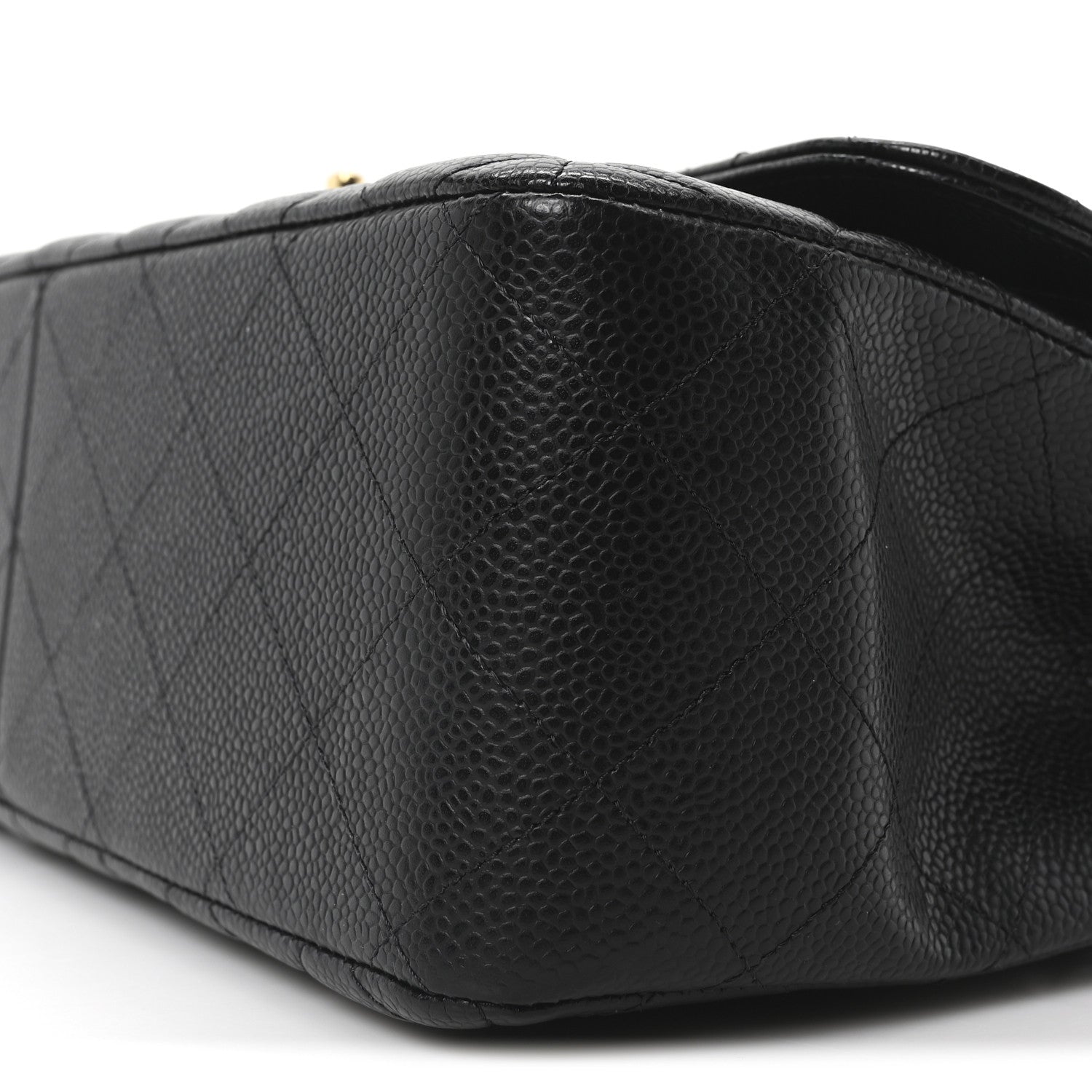 Chanel Caviar Quilted Jumbo Double Flap Black 10 of 10